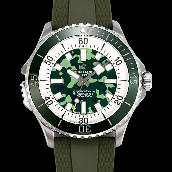 【BLS製】ブライトリングコピー スーパーオーシャン オートマティック 46 ブラックスティール E10379D31L1S1